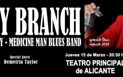 BILLY BRANCH & BLUES BAND en concierto